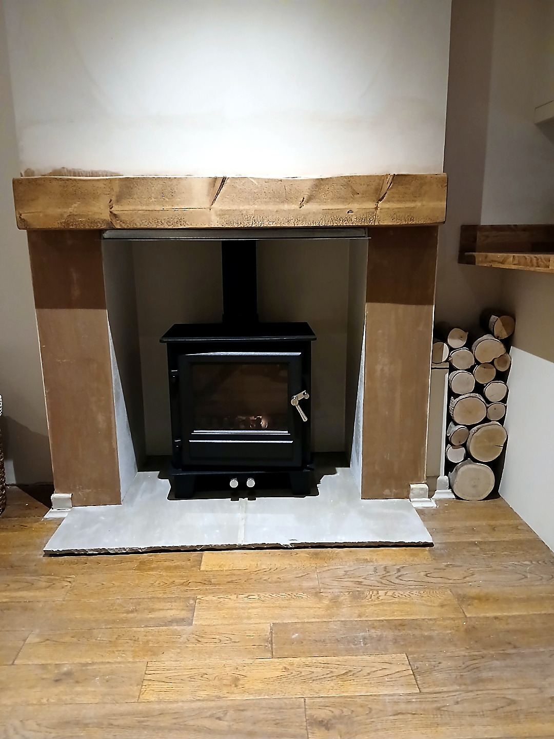 Chimney liner flue installation completed by Simply Stoves NE